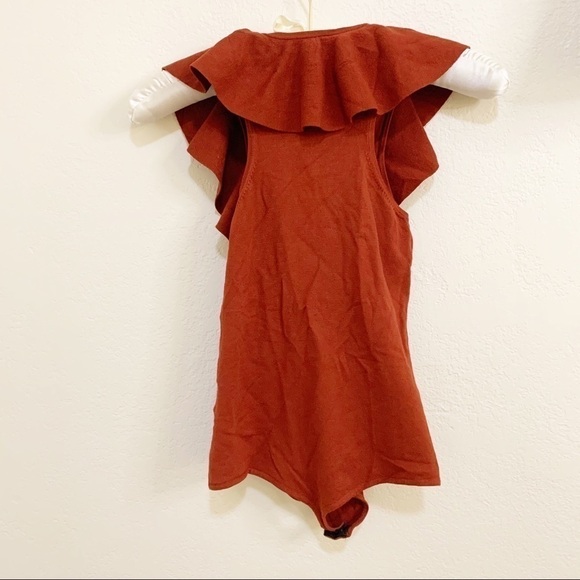 REVOLVE RONNY KOBO LUZ BODYSUIT In Auburn Small - Picture 6 of 11